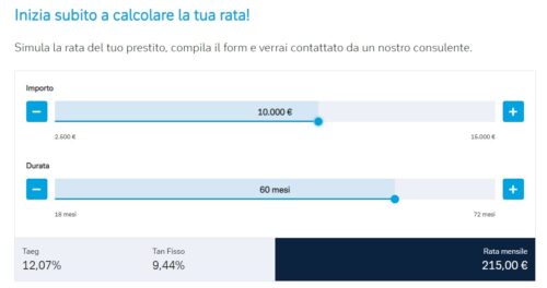 tool calcola rata deutsche bank