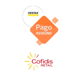 logo servizio pago assegno cofidis centax