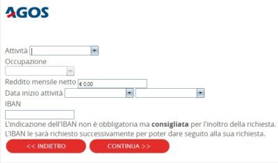 dati stipendio per calcolo prestito rataweb