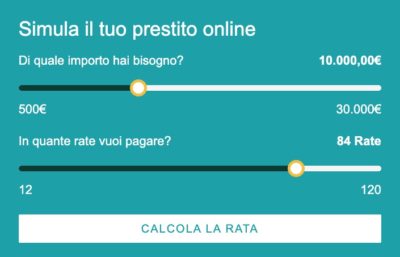 simulazione prestito agos da sito ufficiale