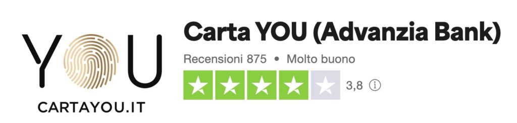 le 4 stelle di trustpilot